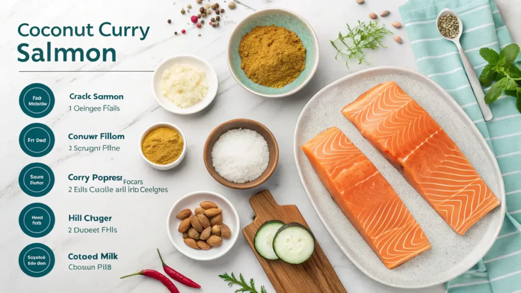 Pro tips for making Coconut Curry Salmon.